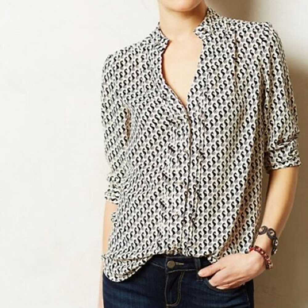 Anthropologie Blouse